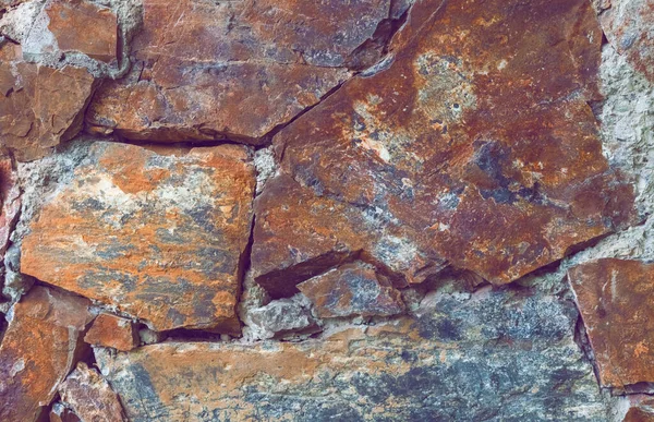 Muur Met Stenen Metselwerk Stenen Muur Textuur Achtergrond Textuur — Stockfoto