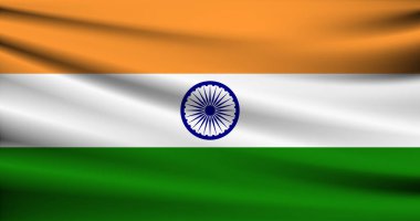 Hindistan bayrağı sallıyor