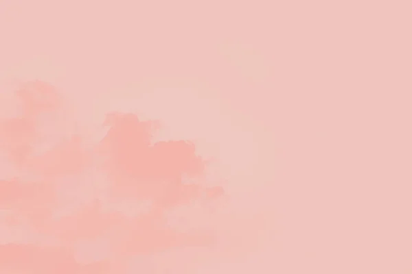 Ροζ Μαλακό Παστέλ Ουρανό Φόντο Σύννεφα — Φωτογραφία Αρχείου