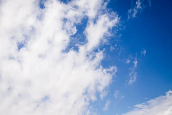Cirrocumulus Белые Облака Голубом Фоне Неба — стоковое фото