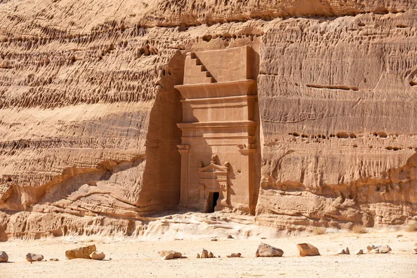 Famous Burial Chambers Ula Saudi Arabia — Stockfoto