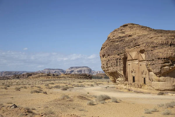 Famous Burial Chambers Hegra Ula Saudi Arabia — Photo
