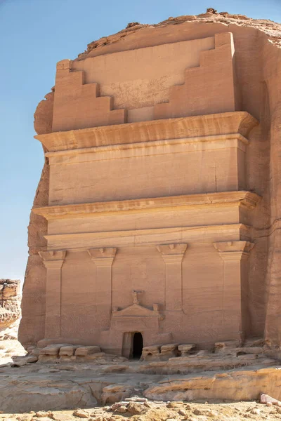 Famous Burial Chambers Hegra Ula Saudi Arabia —  Fotos de Stock