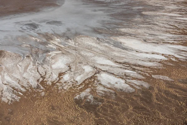 Luchtfoto Van Slapende Wahba Krater Saoedi Arabië — Stockfoto