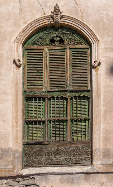 Vieja Ventana Ciudad Taif Arabia Saudita —  Fotos de Stock