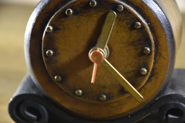 Close Vintage Clock Mechanism — Stock Photo, Image