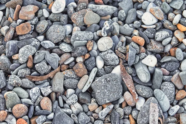 ビーチにあるカラフルな小石は — ストック写真