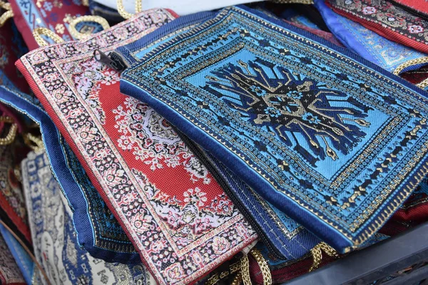 Сумки Традиционными Турецкими Узорами — стоковое фото