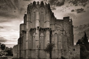 Aslen Latin Nikolas Katedrali ve daha sonra Famagusta Ayasofya Camii olarak bilinen Lala Mustafa Paşa Camii, Famagusta 'daki en büyük ortaçağ binasıdır. Famagusta Kıbrıs 10.13.2022 