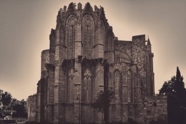 Aslen Latin Nikolas Katedrali ve daha sonra Famagusta Ayasofya Camii olarak bilinen Lala Mustafa Paşa Camii, Famagusta 'daki en büyük ortaçağ binasıdır. Famagusta Kıbrıs 10.13.2022 