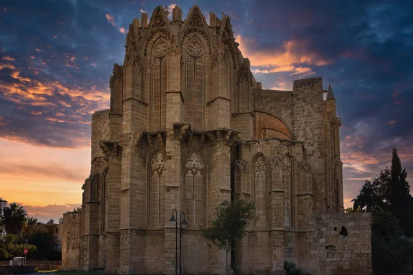 Originalmente Catedral São Nicolau Mais Tarde Conhecida Como Mesquita Famagusta — Fotografia de Stock