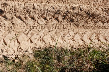 Arabalar yerde yuvarlandı.