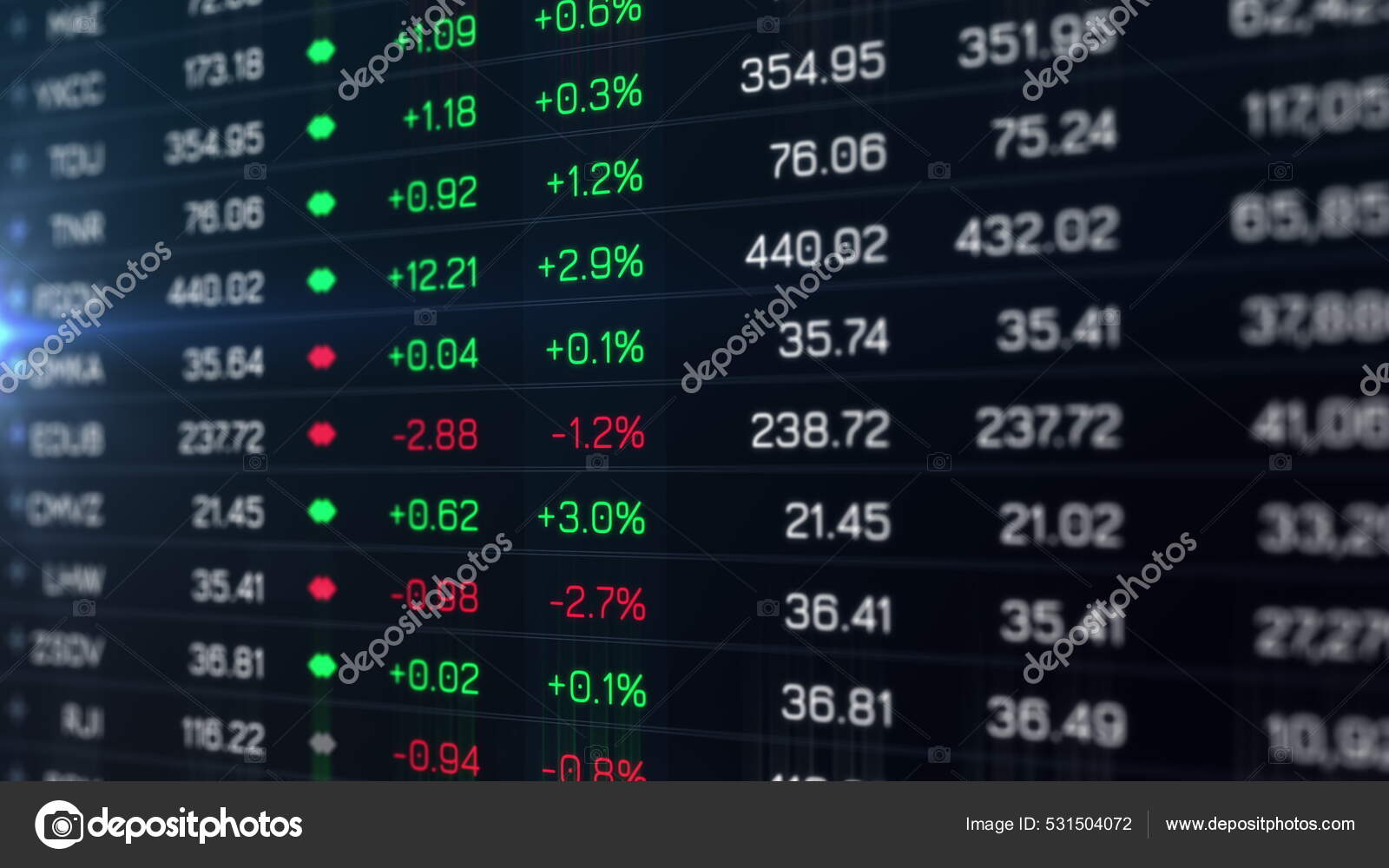 Фондовые Биржи Объем Лидеров Цифровых Таблиц Фоне Интерфейса.