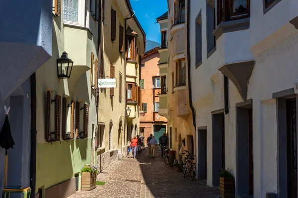 Old town of Bressanone on a sunny summer day, South Tyrol, Italy. It is the historical, artistic, cultural, economic, social and administrative capital of the Isarco Valley area.