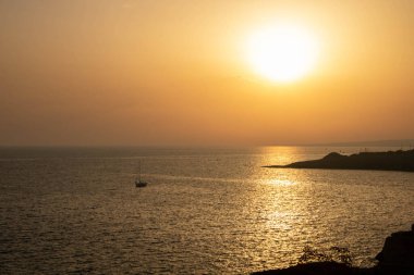 Sunset at Punta Ristola, Santa Maria di Leuca, Italy 