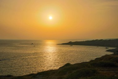 Sunset at Punta Ristola, Santa Maria di Leuca, Italy 