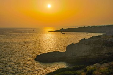 Sunset at Punta Ristola, Santa Maria di Leuca, Italy 
