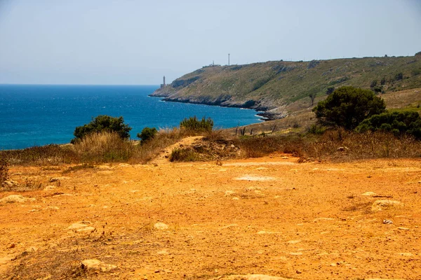 Landscape Palascia Cape Otranto Salento Apukia Italy — Zdjęcie stockowe