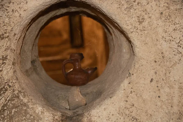Подземный Пресс Оливкового Масла Галлиполи — стоковое фото