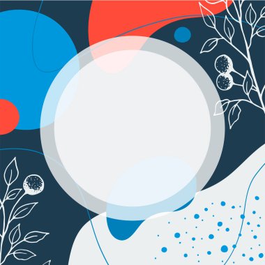 Soyut arkaplan. Modern tasarım şablonu asgari düzeyde. Güzellik sunumu için şık bir kılıf, markalaşma tasarımı. Vektör illüstrasyonu