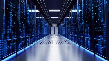 3B Ağ Izgarası Sunucusu Yanıp sönen Işıklar Arkaplanı Numarası Lopp.