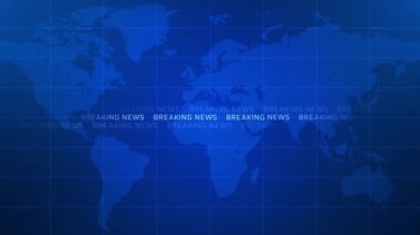 Incredible Breaking News Intro, modaya uygun tasarlanmış Döngü Arkaplanı ile harika bir hareketli grafiksel video..