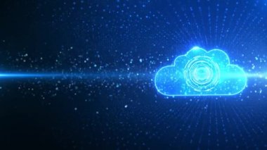 4K döngüsü dijital veri ağı koruması. Yüksek hızlı bağlantı veri analizi.