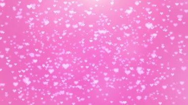 Sevgililer Günü için 4K Kalp Geçmişi Bayram için kalbi olan animasyon geçmişi.