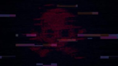 Bilgisayar ekranında virüsten etkilenen sistem hackleme aygıtı tespit edildi.