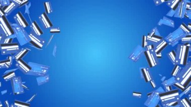 Elinde plastik para olan kredi kartı. İş finansmanı ve elektronik harcama kavramı.