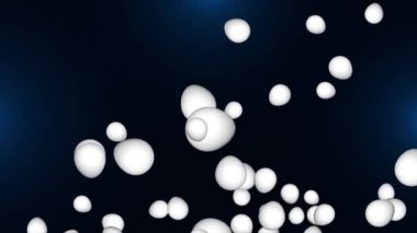 4K Eggs menekşe döngüsü arka planında aşağı iniyor. Bahar kutlaması. Mutlu Paskalyalar. Neşe.