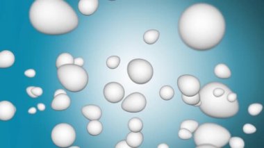 3 boyutlu animasyon Paskalya yumurtaları düşen yeşil ekran döngüsü arka planı.