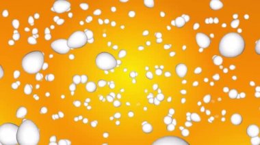 Paskalya yumurtası animasyonu. Yeşil arka planda Paskalya yumurtası animasyonu.