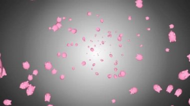 Piggy Bank Biriktirme ve Yatırım Konsepti 'nin 3 boyutlu animasyonu, Kripto Para Birimi Döngüsü Arkaplanı.