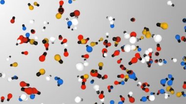 Yaratıcı Fikir Ampulü Düşünen Gerçekçi Lamba Döngüsü Arkaplan Canlandırması.