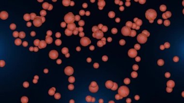 Spor konsepti, birçok klasik basketbol topunun döngü arka planına düşüşü..