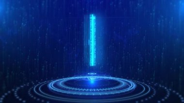 Siberuzay Gelecek Dijital Teknoloji Hologram Döngüsü Konseptini E- posta ile gönder. Spam e-posta, internet ve ağ, bizimle iletişim kurun ve kişisel bilgilerinizi koruyun. destek, belge, gelen sayaç