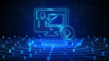 E-Öğrenen Metin Dijital Teknoloji Ai Siber Uzay Derin Bilgi E- ticaret pazarlama kavramı, iş adamı reklamcılığı İnternet, dijital pazarlama siteleri, Akıcı Hizmetler, ,