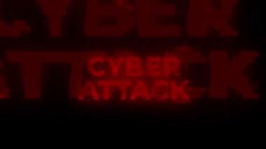 Siber Saldırı Kırmızı Uyarı Bilgisayar Virüsü Alarmı Mesaj Arızası Alarmı. Çevrimiçi Veri İhlali Konsepti. Kurukafa İşareti İkili Programlama Kodu. Hacker Haberleri. Ağ DDOS Siber Suçlar