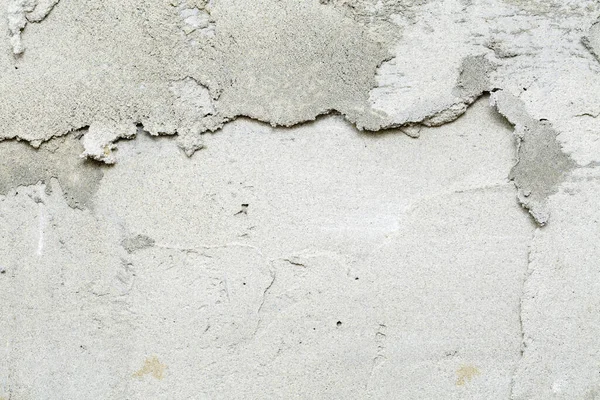 Duvardaki Taze Gri Sert Macunun Aşırı Yakın Çekimi Zemin Kat — Stok fotoğraf