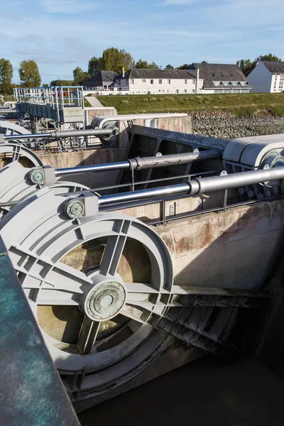 Dam Couesnon River Mont Saint Michel — Stock Photo, Image