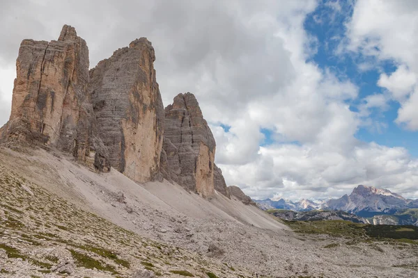 Dreizinnen Nebo Tre Cime Lavaredo Dolomitách Itálii — Stock fotografie