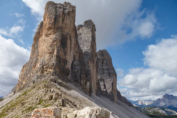 Dreizinnen Tre Cime Lavaredo Nelle Dolomiti Italia — Foto Stock