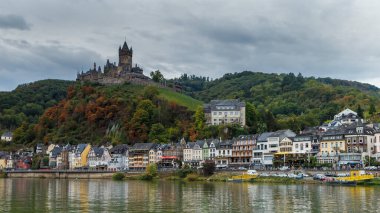 Güzel ortaçağ mimarisinin manzarası
