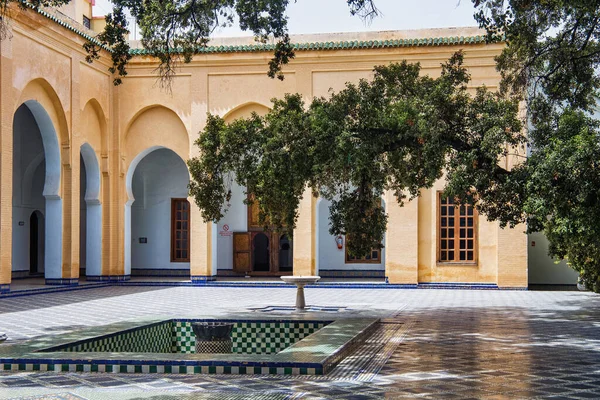 2017 Fez Morocco June 2017 Courtyard Dar Batha 이전의 궁전은 — 스톡 사진