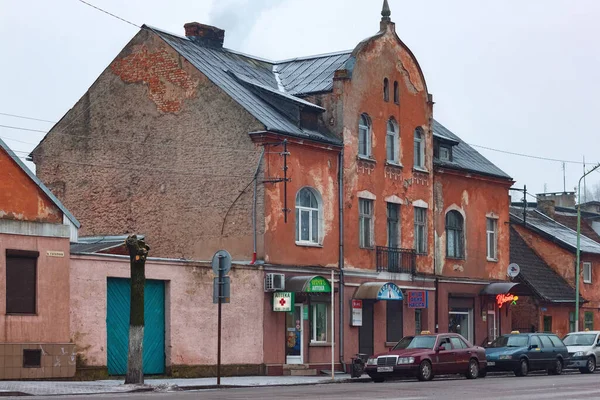 Gvardeysk Russland Dezember 2013 Altdeutsche Historische Häuser Der Gvardeysk Tapiau — Stockfoto