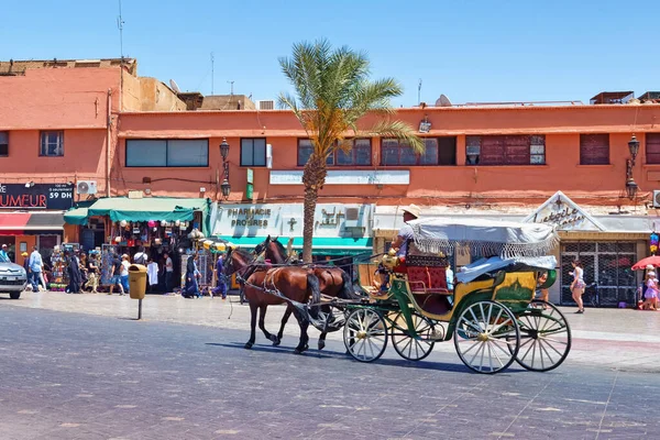 Marrakesh Morocco Hazi Ran 2017 Güneşli Bir Günde Marakeş Medine — Stok fotoğraf