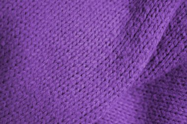 Güzel, sıcak kumaşın dokusu