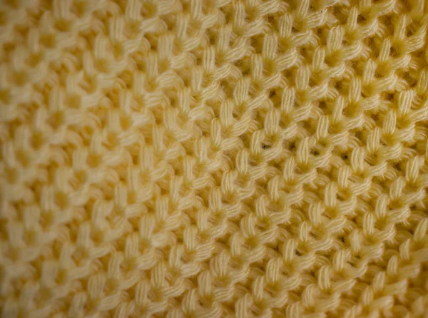 Желтое Трикотажное Полотно — стоковое фото
