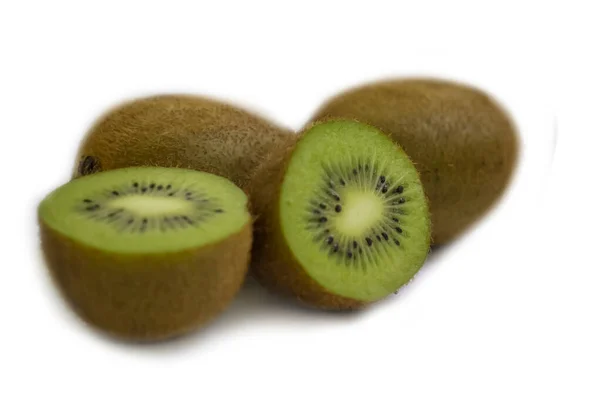 Kiwi Frucht Isoliert Auf Weißem Hintergrund — Stockfoto